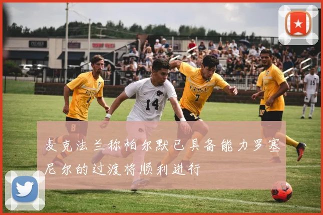 麦克法兰称帕尔默已具备能力罗塞尼尔的过渡将顺利进行