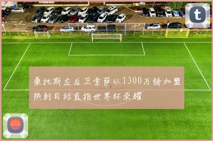 桑托斯左后卫索萨以1300万镑加盟热刺目标直指世界杯荣耀
